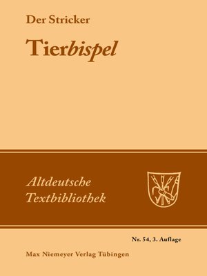 cover image of Tierbispel